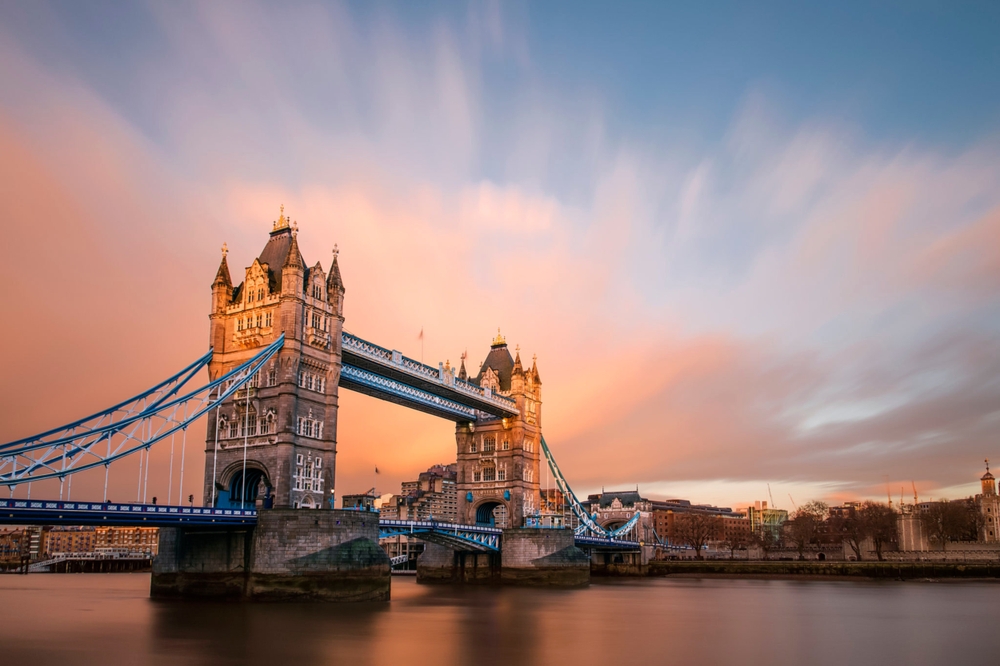 Tower Bridge in London, United Kingdom