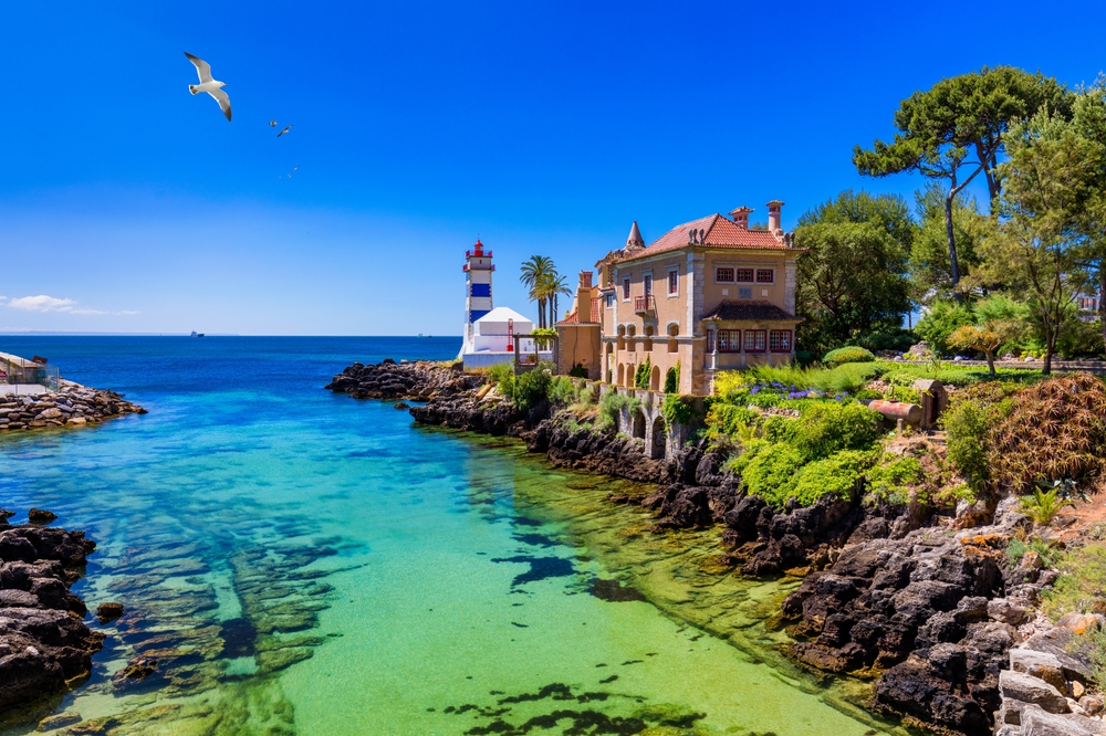 Luxurious coat of Cascais Portugal