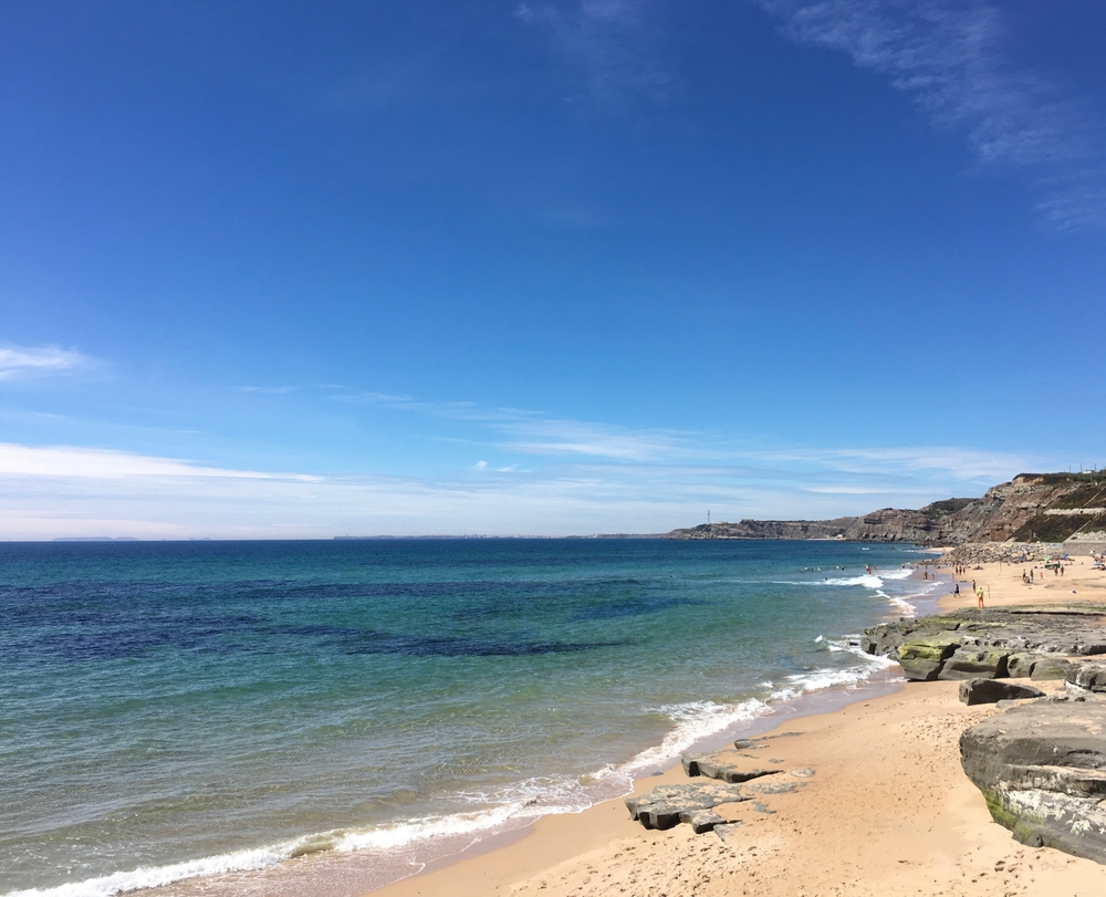 Beach in Lourinhã Portugal during the day