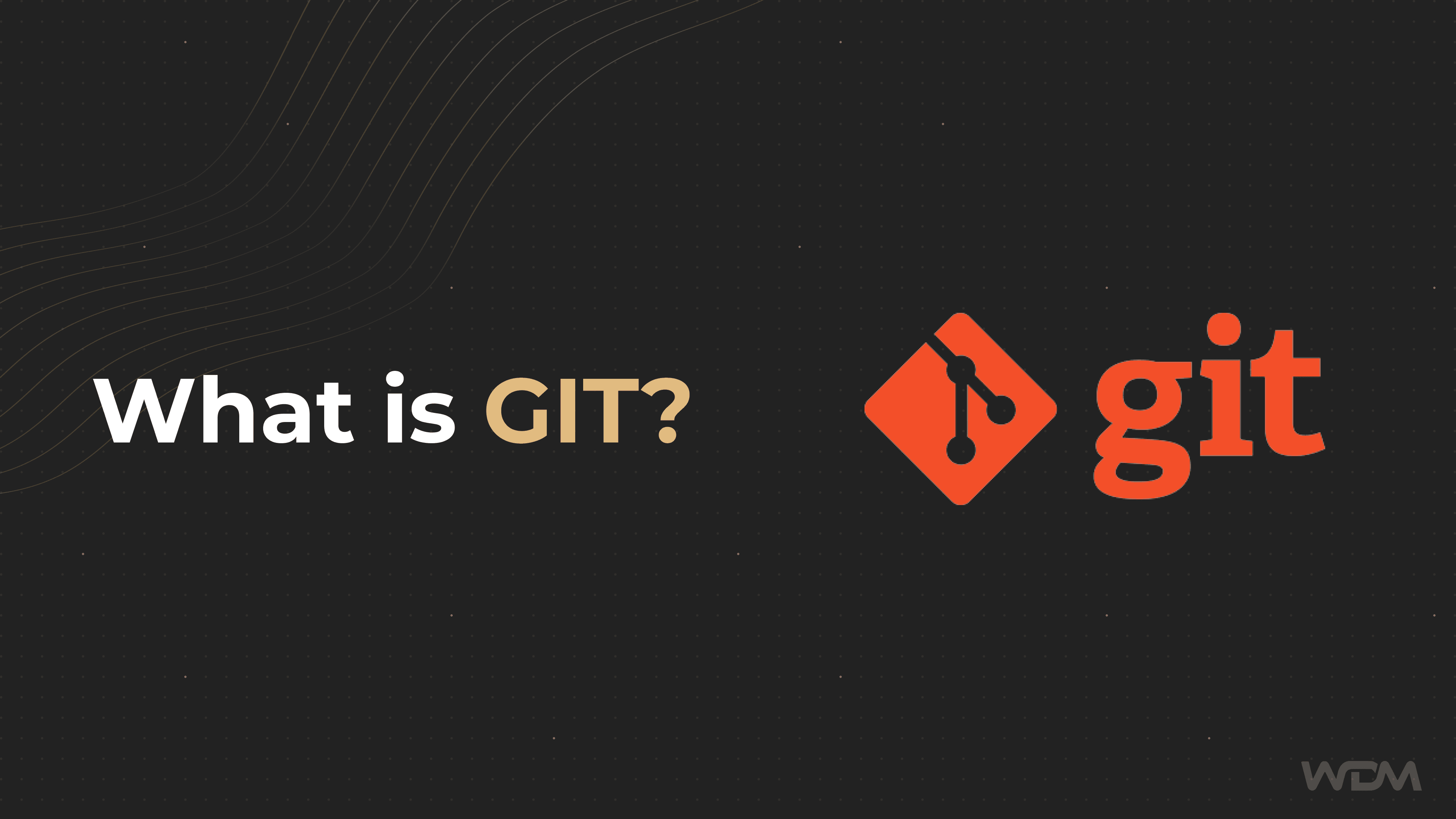 E-Commerce article thumbnail with the caption "What is GIT?" next to the GIT logo