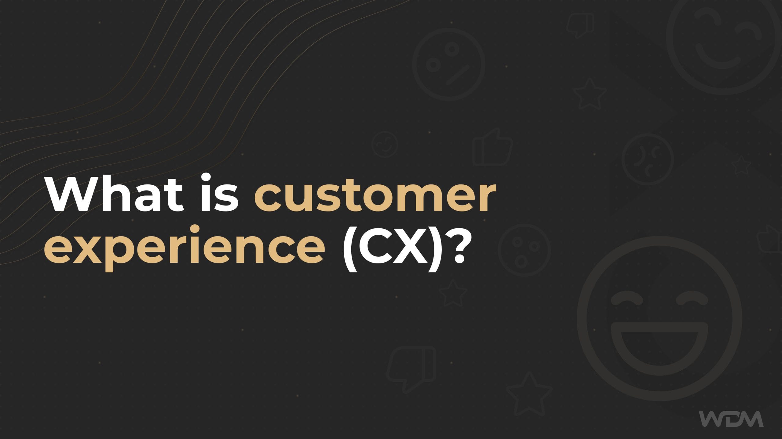 E-Commerce article thumbnail with the caption "What is a customer experience (CX)?"