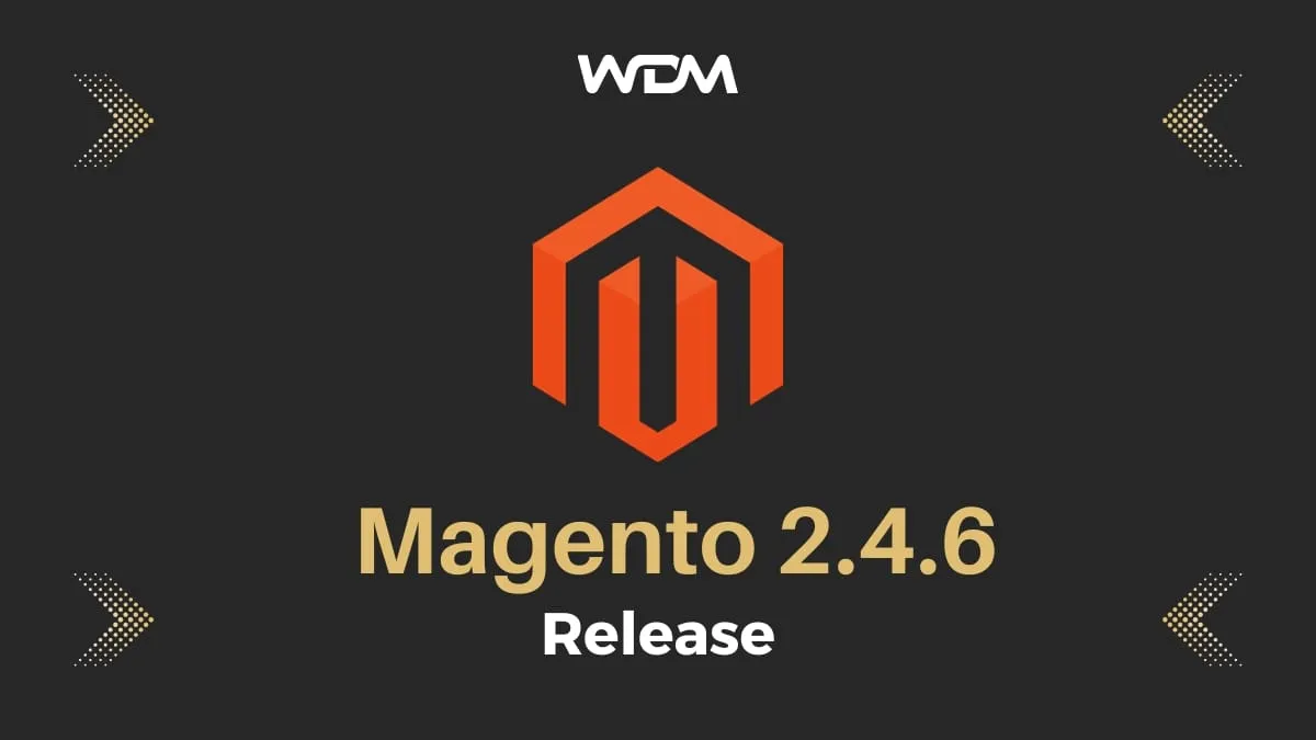 E-commerce article thumbnail with the caption "Magento 2.4.6 Release"