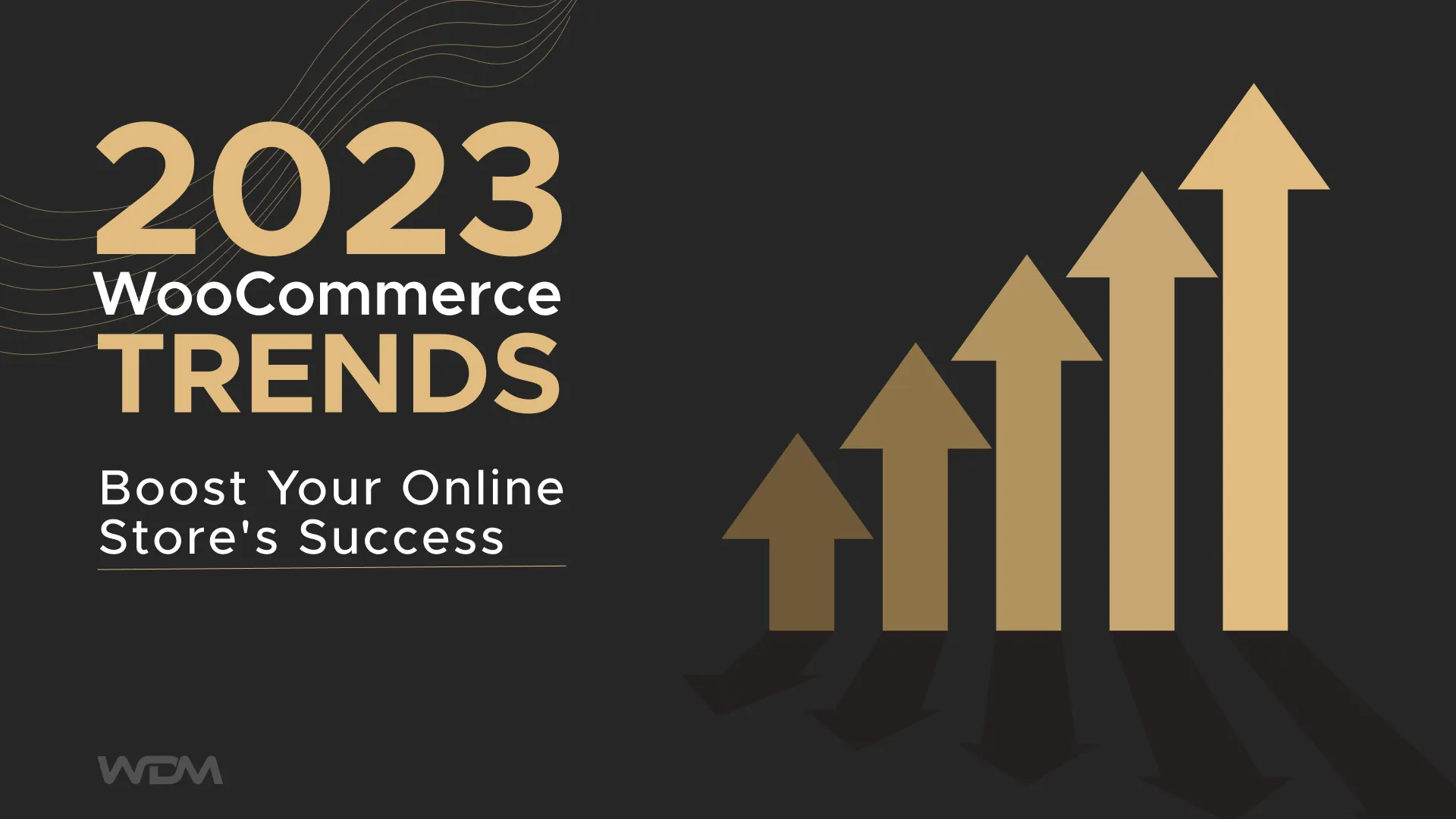 E-commerce article thumbnail with the caption "2023 WooCommerce Trends: Boost Your Online Store's Success"