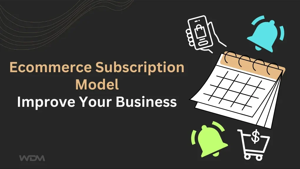 E-commerce article thumbnail with the caption "Ecommerce Subscription Models: Improve Your Business Now"