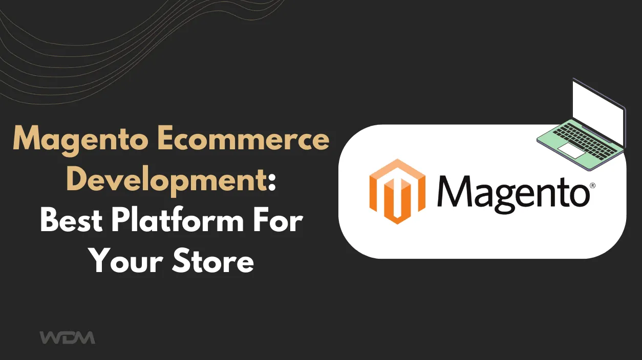 E-commerce article thumbnail with the caption "Magento Ecommerce Development: Best Platform For Your Store"