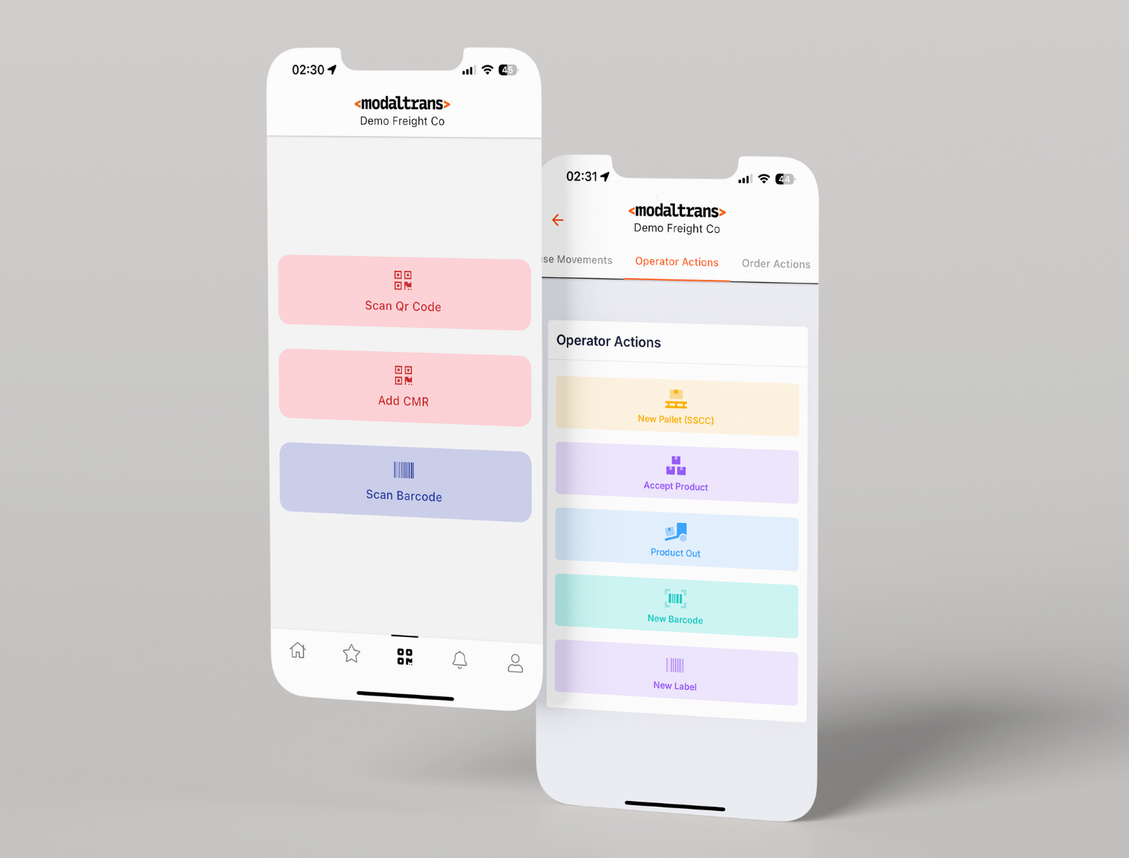 warehouse management from mobile