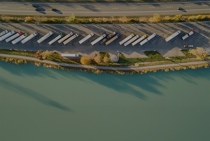 trucks image with shadow