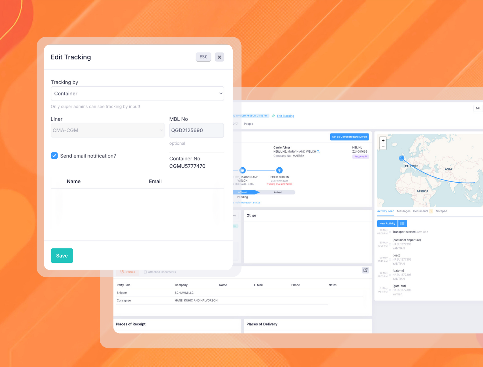 freight management with modaltrans