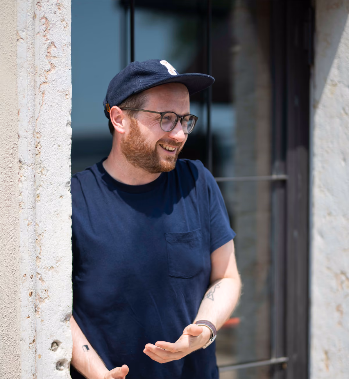 Portrait of Loz Ives, Lead Designer