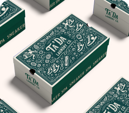 Product and user experience design screens