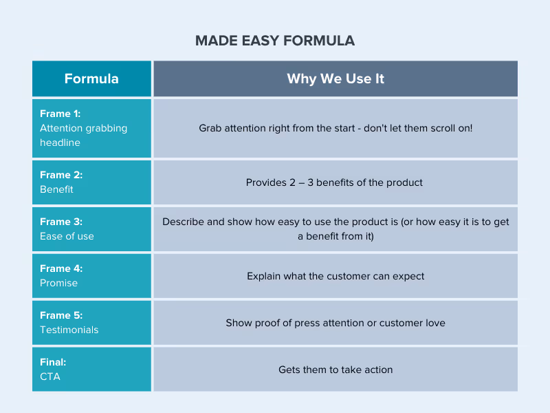 Video Ad Template Example