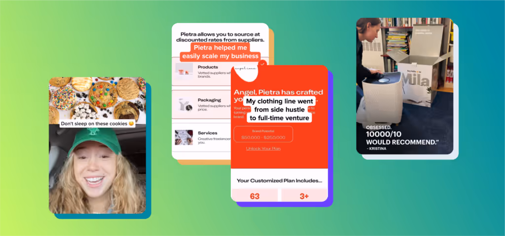 ad templates for CTAs