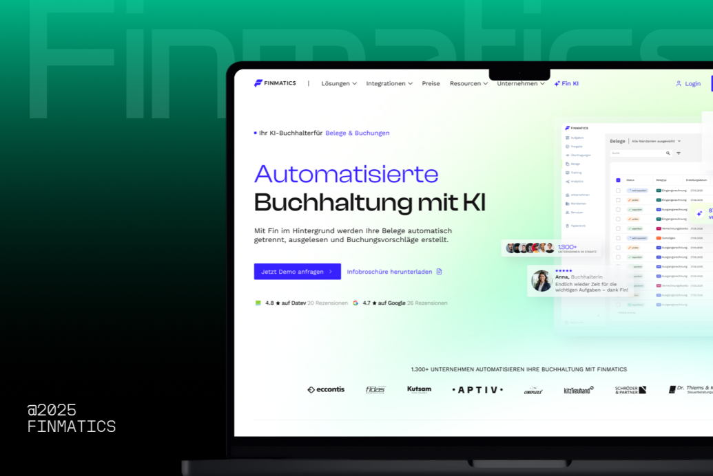 Finmatics - Accounting Automation Software for DACH thumbnail
