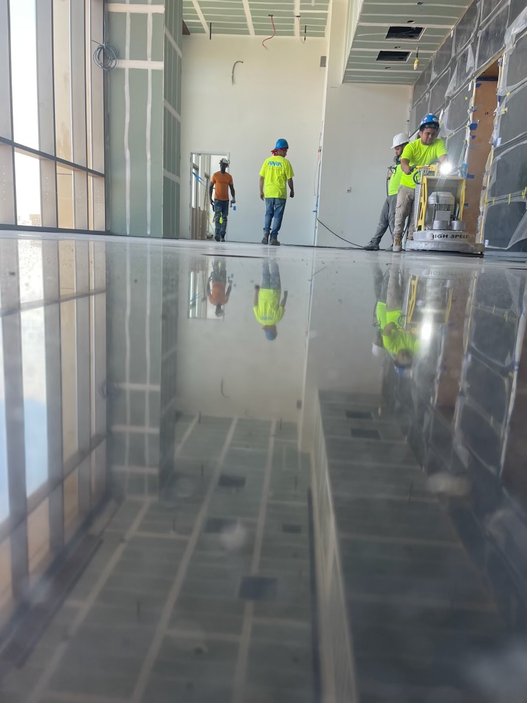 Borden Studios Polished Concrete Project