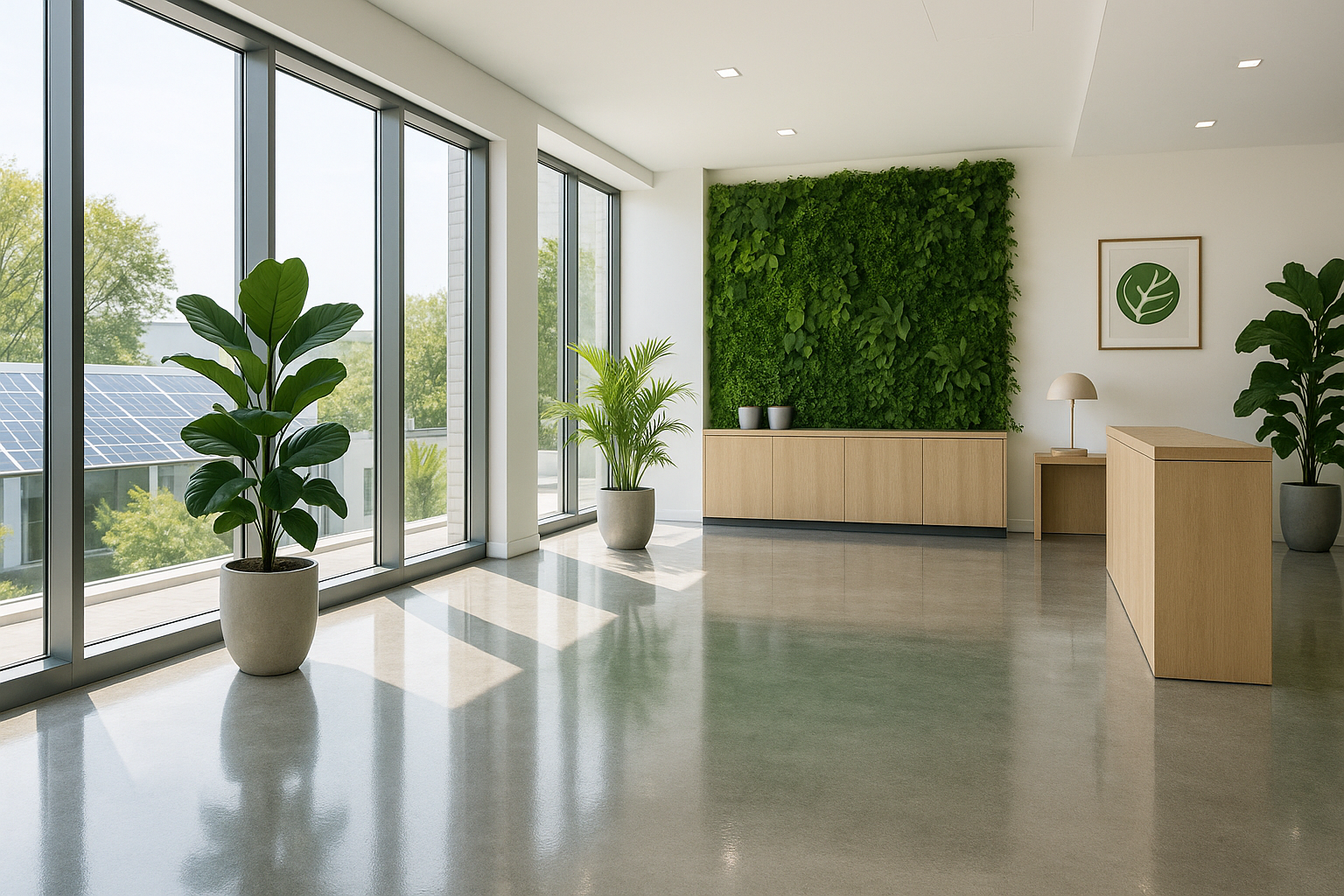 Sustainable Floors for Sustainable Growth: How Epoxy and Polished Concrete Help You Go Green in 2025