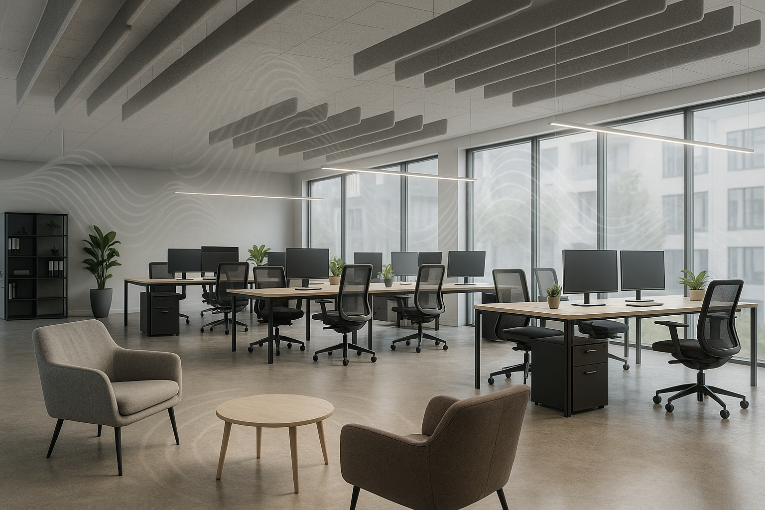 Flooring & Acoustics: How Polished Concrete and Epoxy Affect Sound Control in Commercial Spaces