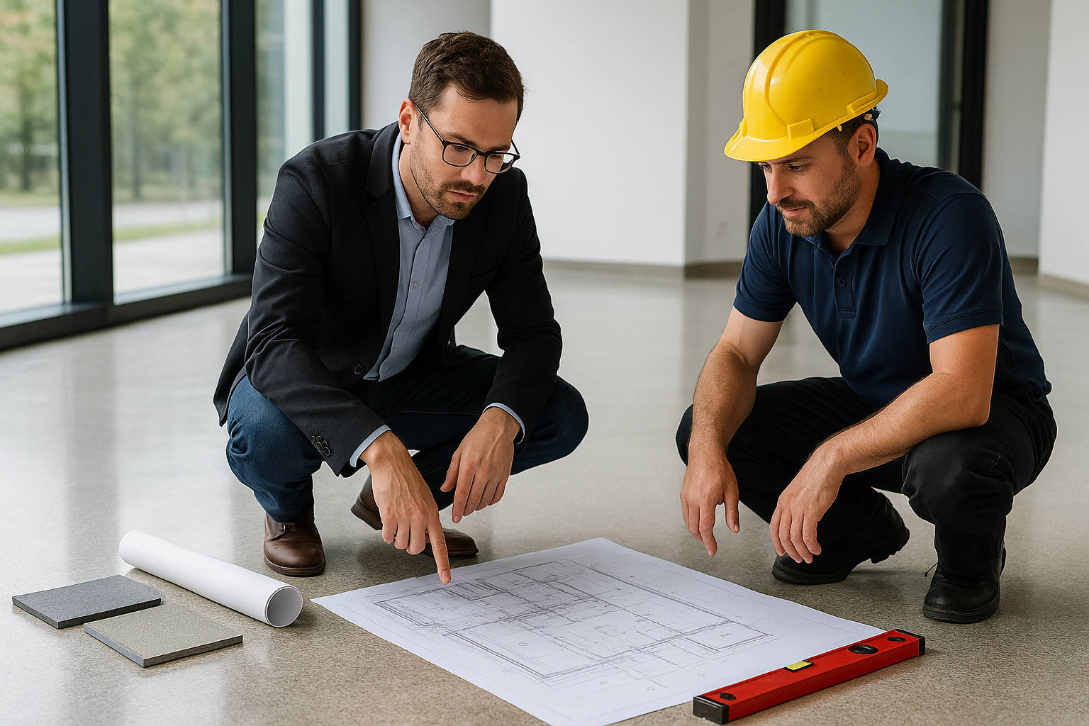 Designing Floors with Architects: Blending Aesthetic Vision and Technical Precision