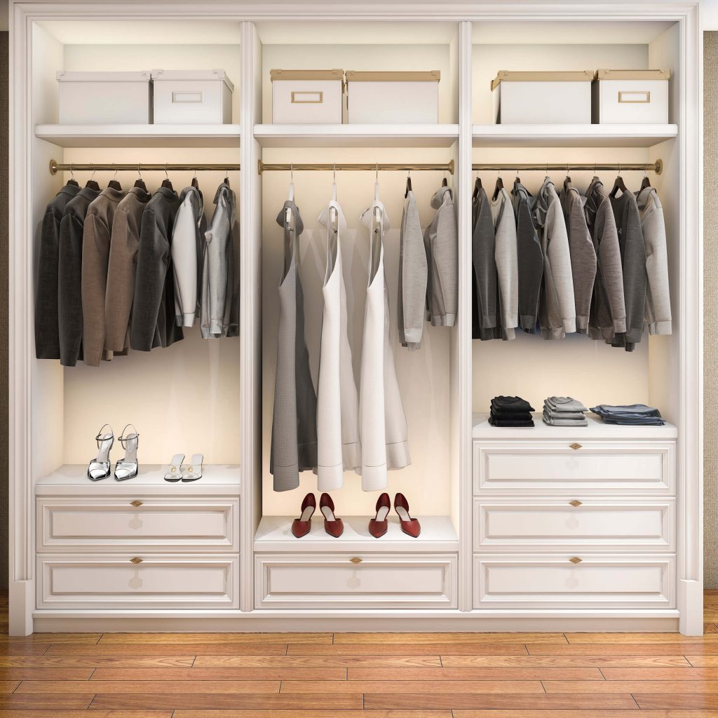 Lighting for Custom Closet