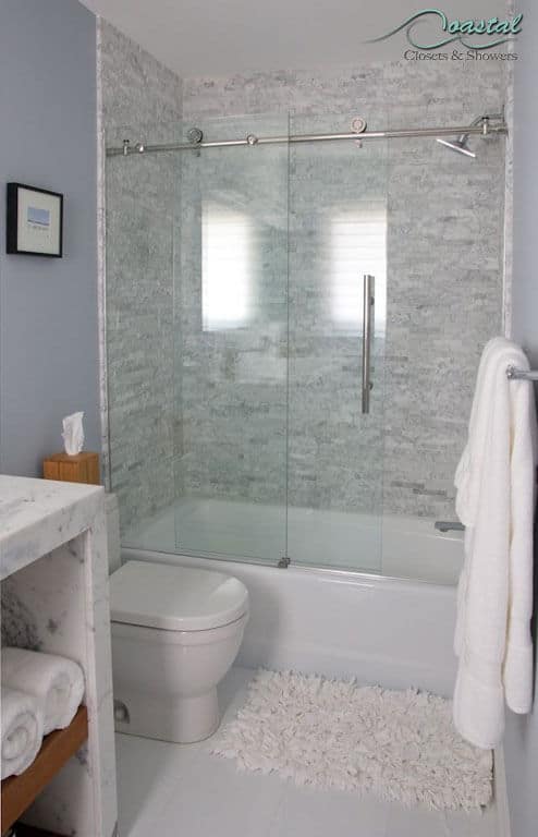 Semi-Frameless Shower Door