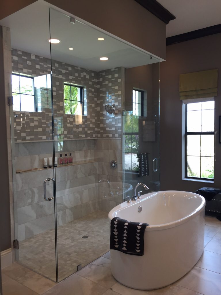 big bathroom with bathtub - closet and shower blog