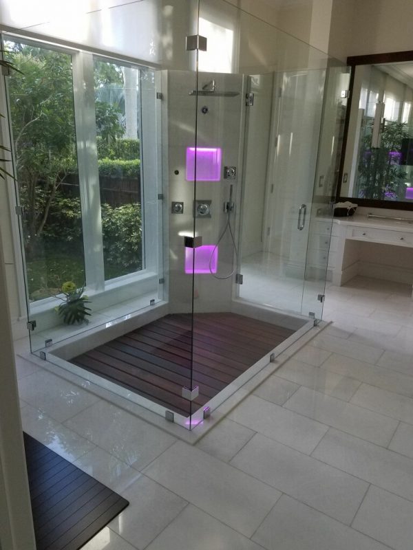 pros and cons of shower door enclosures near me