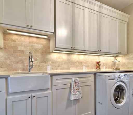 Choose Matching Finishes - laundry room ideas