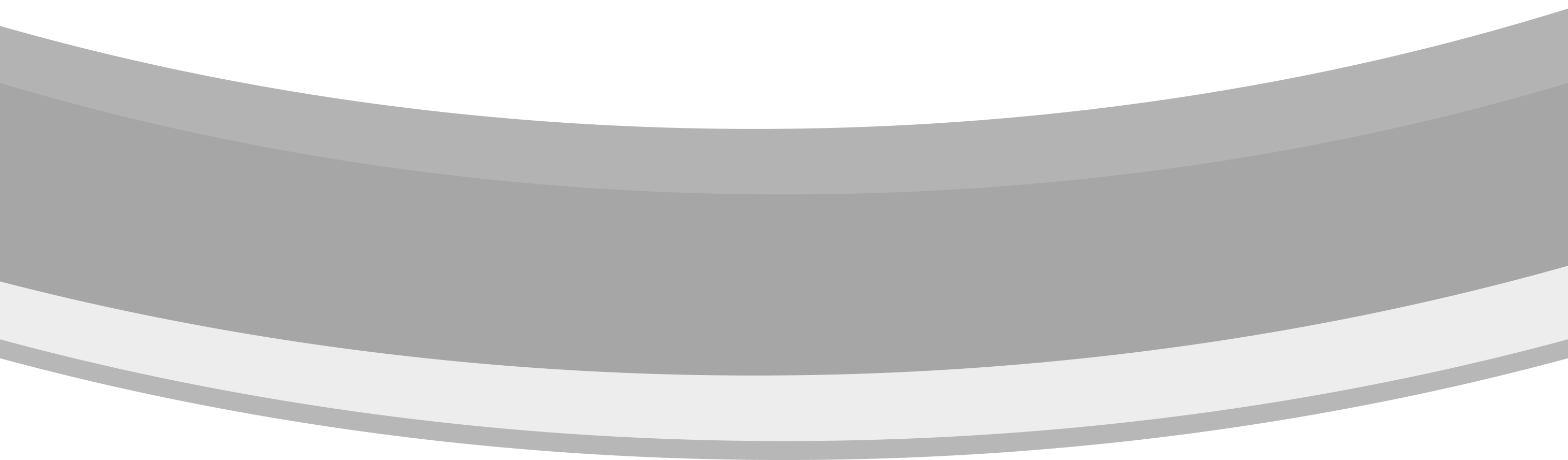 Curved layered bands in black, gray, and light gray colors forming an abstract arc shape.