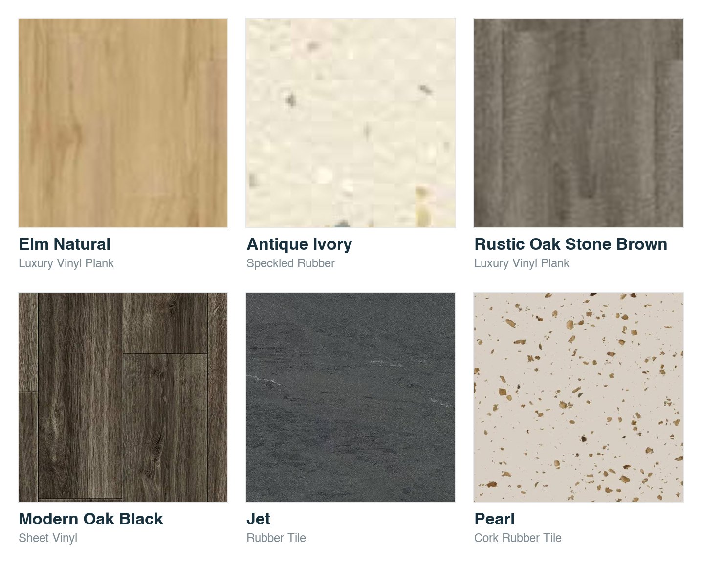 Elevator floor finishes