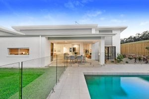 building a new home with a pool