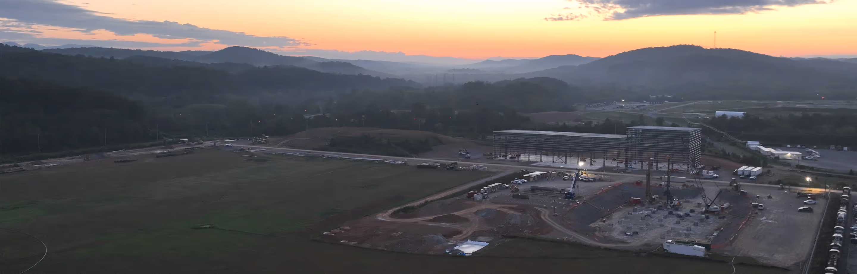 Aerial view of Hermes location