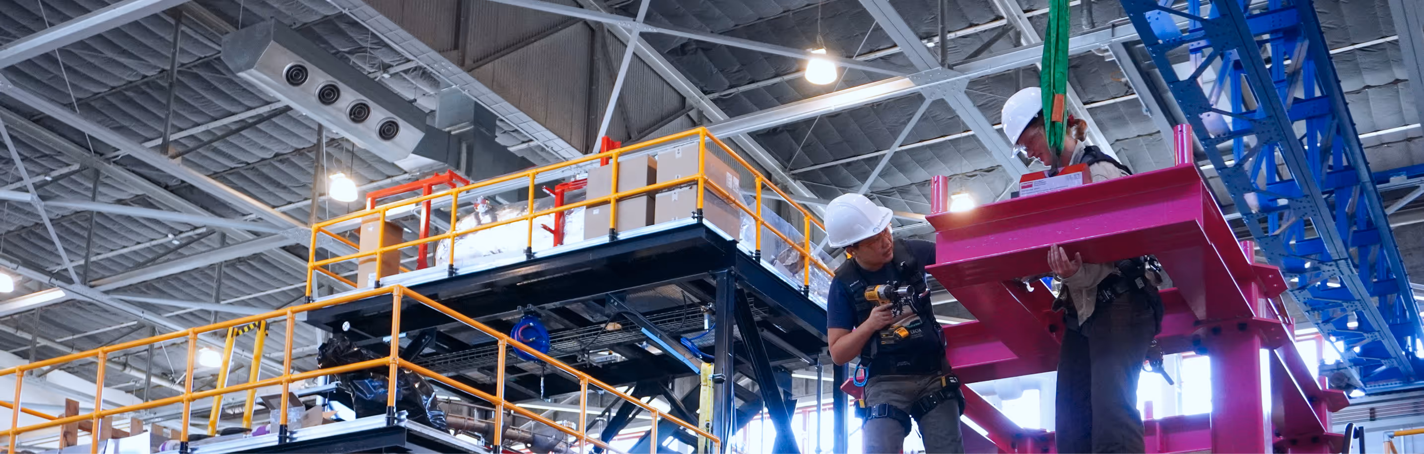 View of warehouse facility