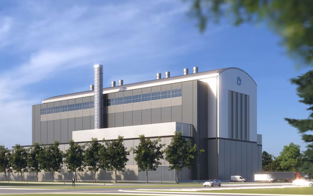 Rendering of Kairos facility