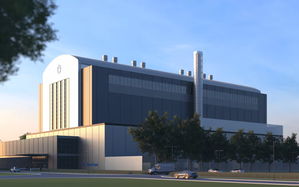 Rendering of Kairos facility