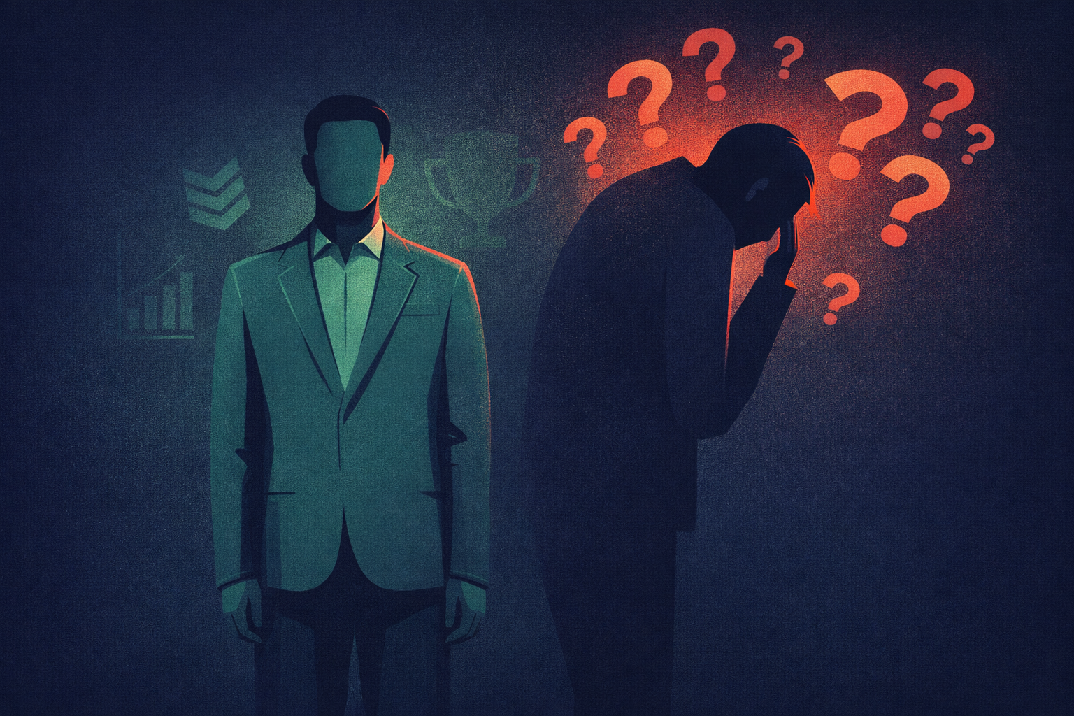 Top Performer rated his Confidence a 2 out of 10.