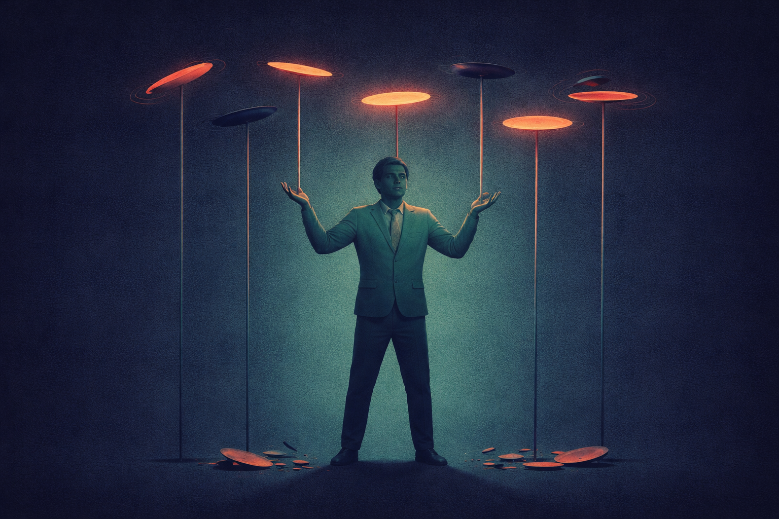 50 deals in his pipeline. He needed fewer, not more.