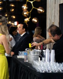 Dr. Sadaat at the bar