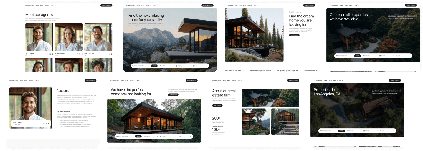 RealEstast - Buy Now On Webflow - Real Estate Webflow Template