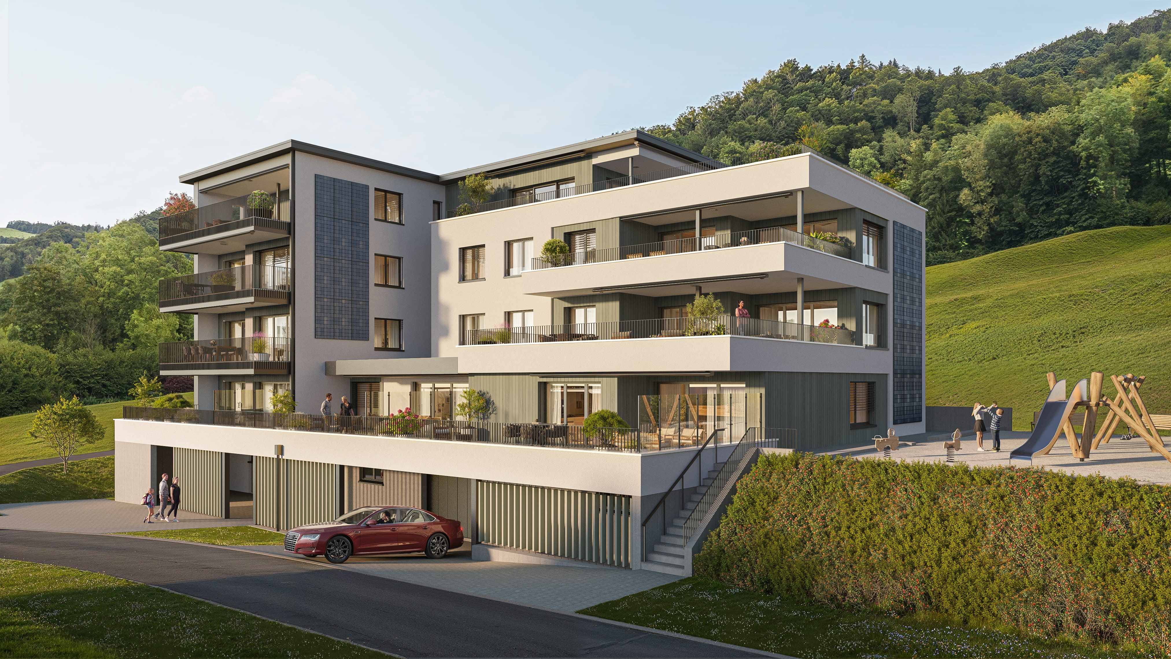 OG 1 - 4.5 Zimmer Wohnung