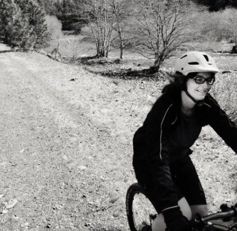 Project 529 Co-founder & CEO Lara Ferroni riding her bike