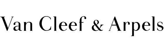 Van Cleef & Arpels brand logo in black serif font.