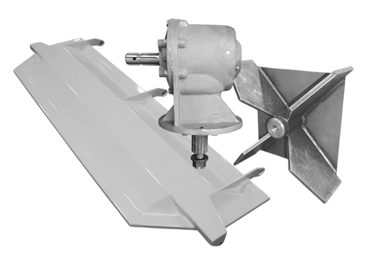 Sweep, leaf, mow, plow replacement parts.