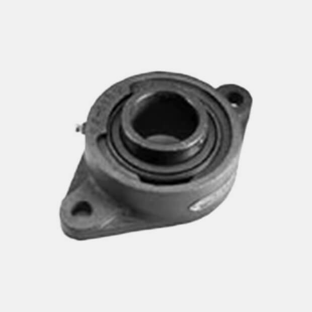 Salt spreader 2-bolt flange bearing.