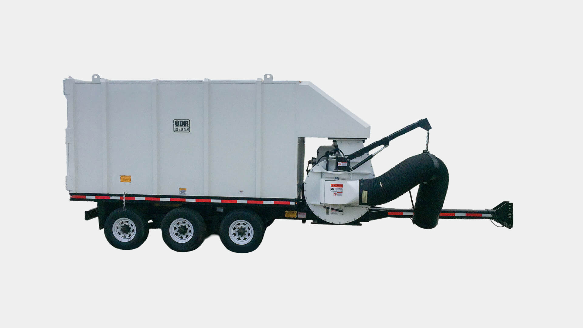 Leaf collector after reconditioning.