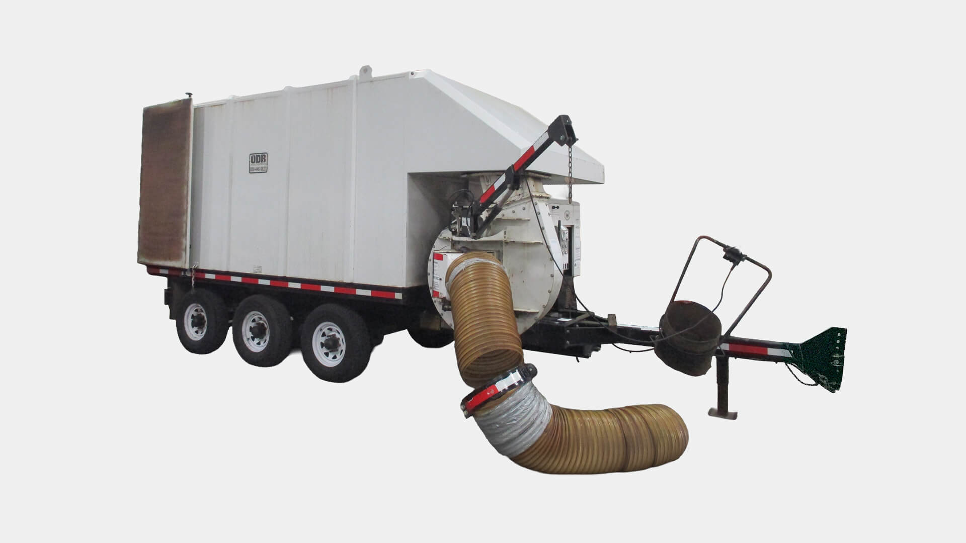 Leaf collector before reconditioning.