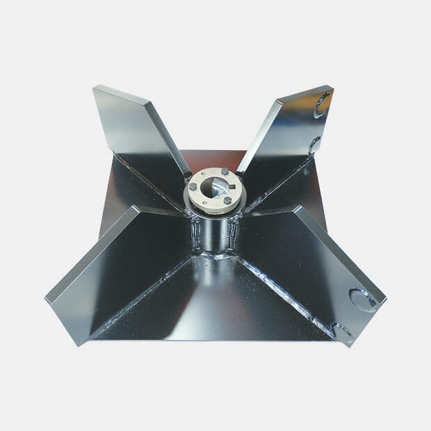 Giant-Vac leaf collector impeller fan.