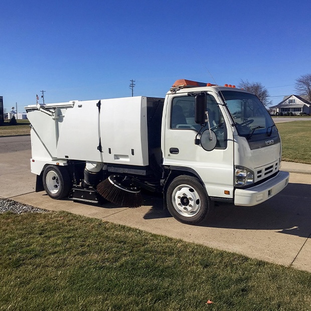 Tymco 435 street sweeper.
