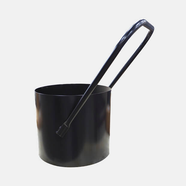 Giant-Vac leaf collector suction nozzle.