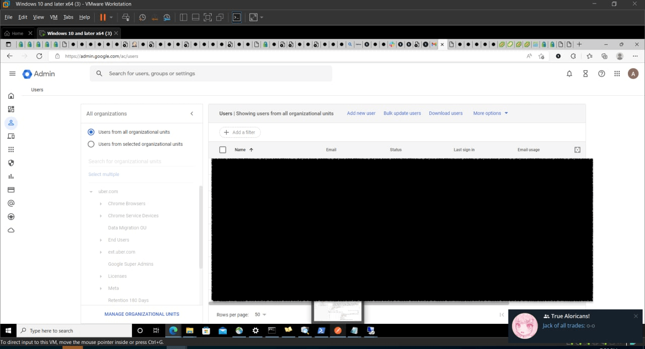Google Workspace - Credit: vx-underground