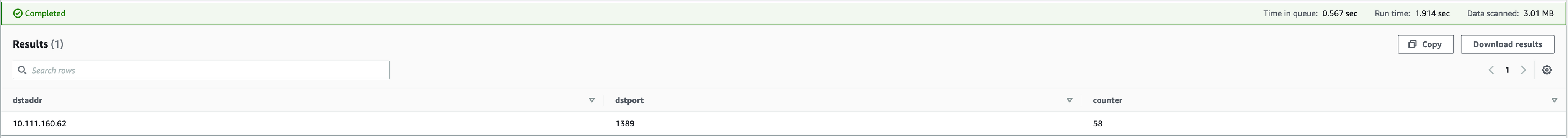 Check the connectivity between the internal Web Server and the external LDAP Server
