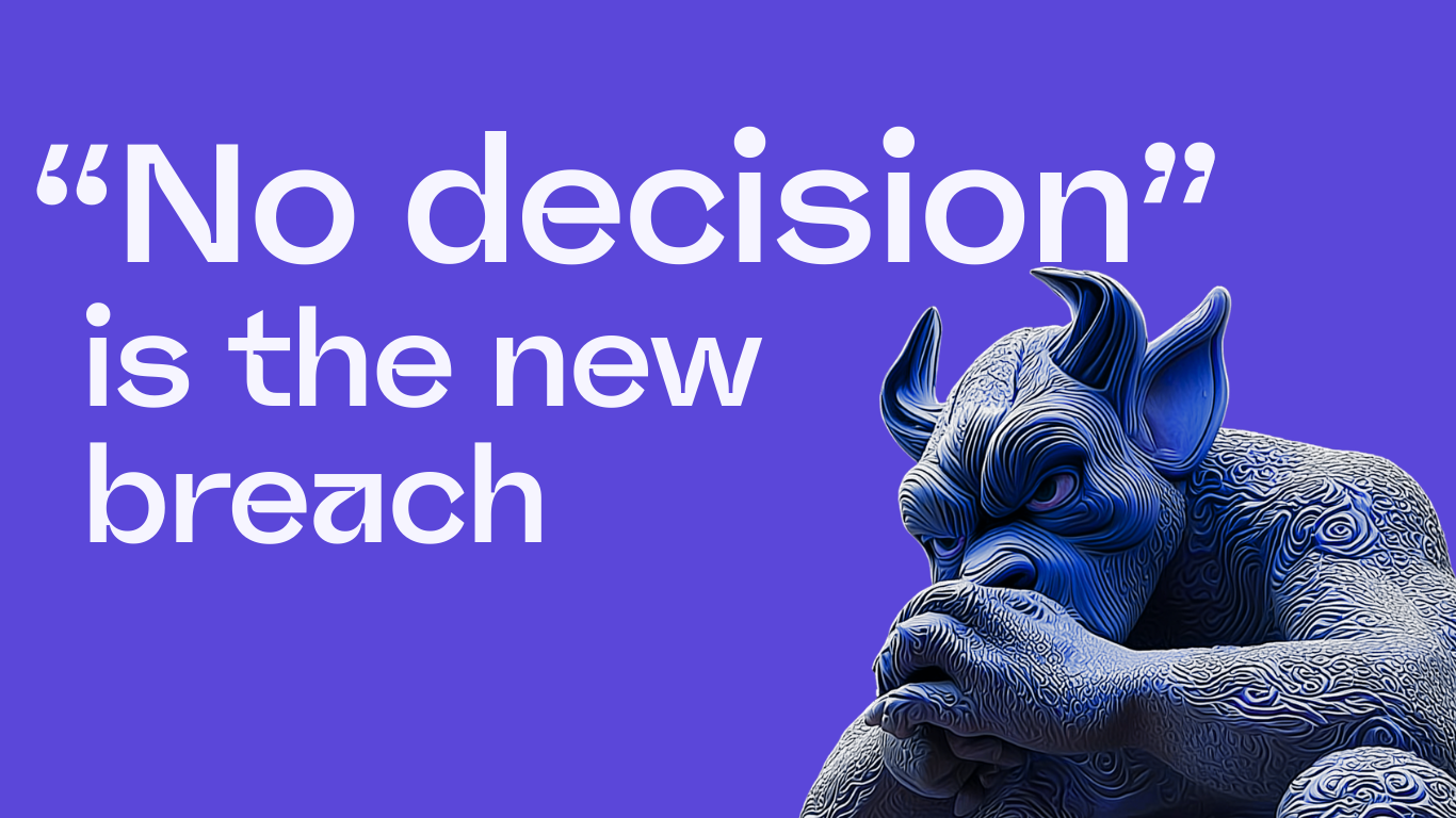 A gargoyle (Argus) deep in thought